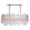Venetian Gateaux Oval Frozen Cascade Light Chandelier
