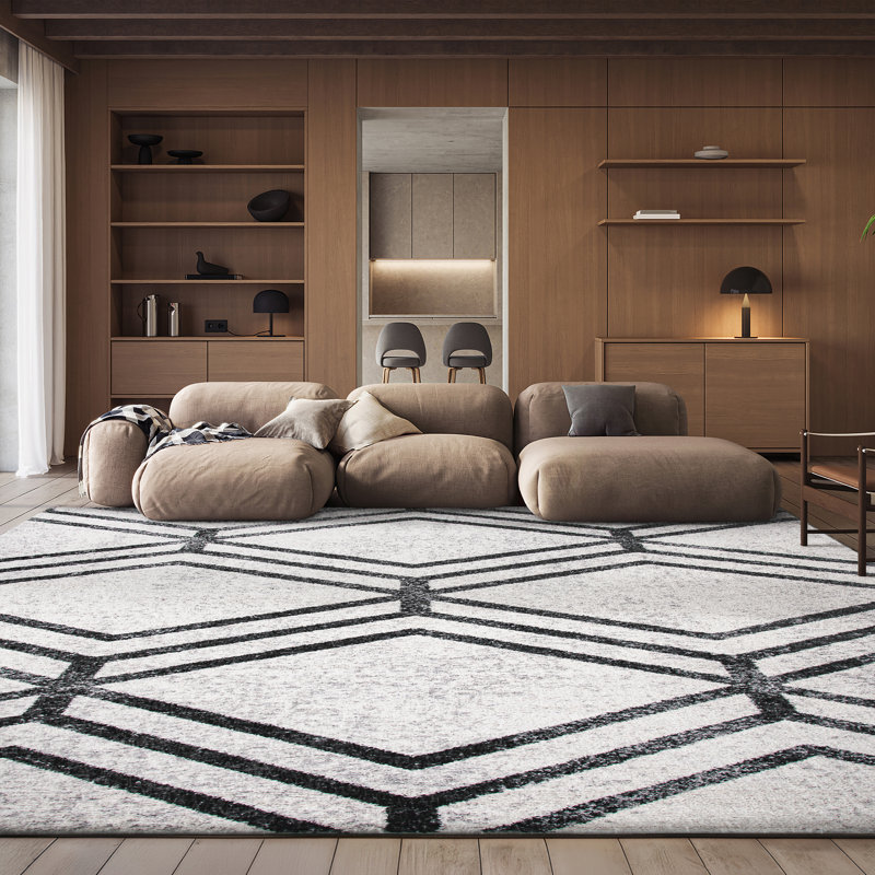 Wyckhoff Performance Geometric Rug, Rectangle 8' x 10'