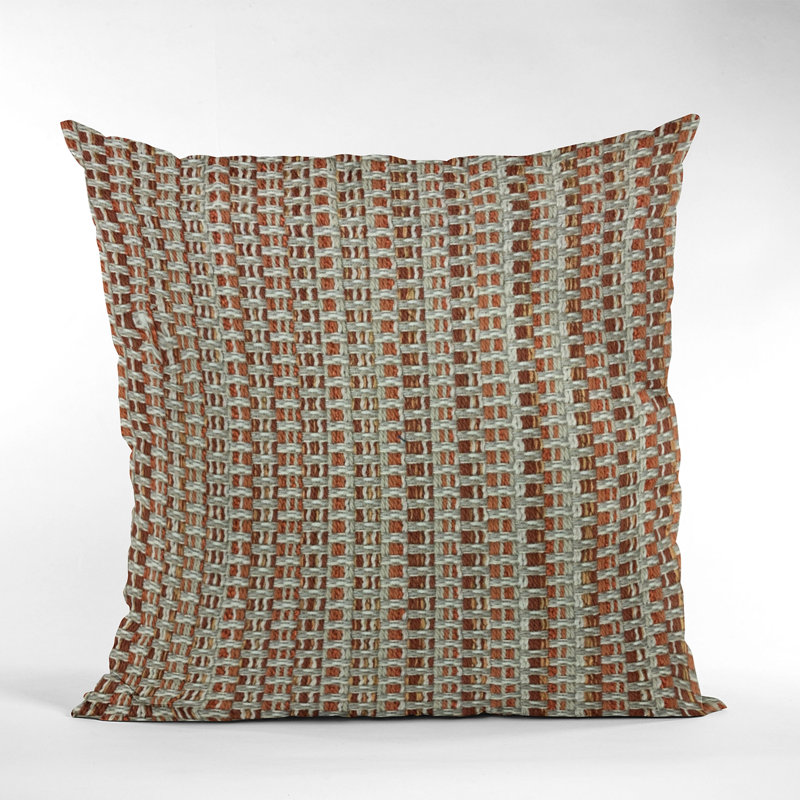 Weave Linen Indoor/Outdoor Pillow Cover & Insert, 16" x 16"