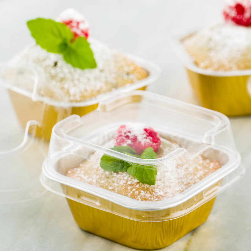 Restaurantware with Lid, Gold