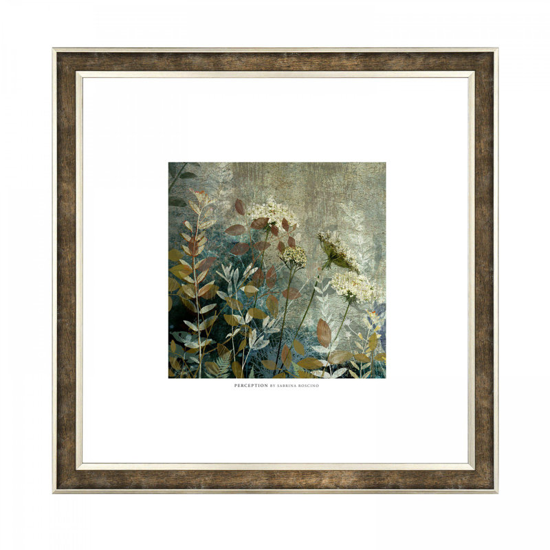 Perception - Single Picture Frame Painting on Canvas