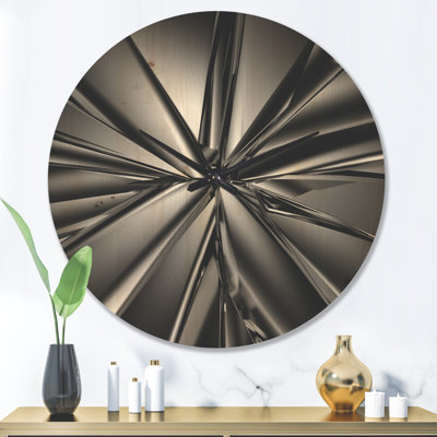 Horloge murale Futuristic Crystal