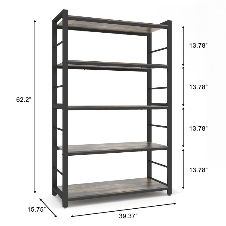 17 Stories Savel 39.37'' Steel Standard Baker's Rack with