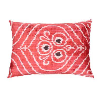 Silk/Velvet Lumbar Rectangular Pillow Cover & Insert