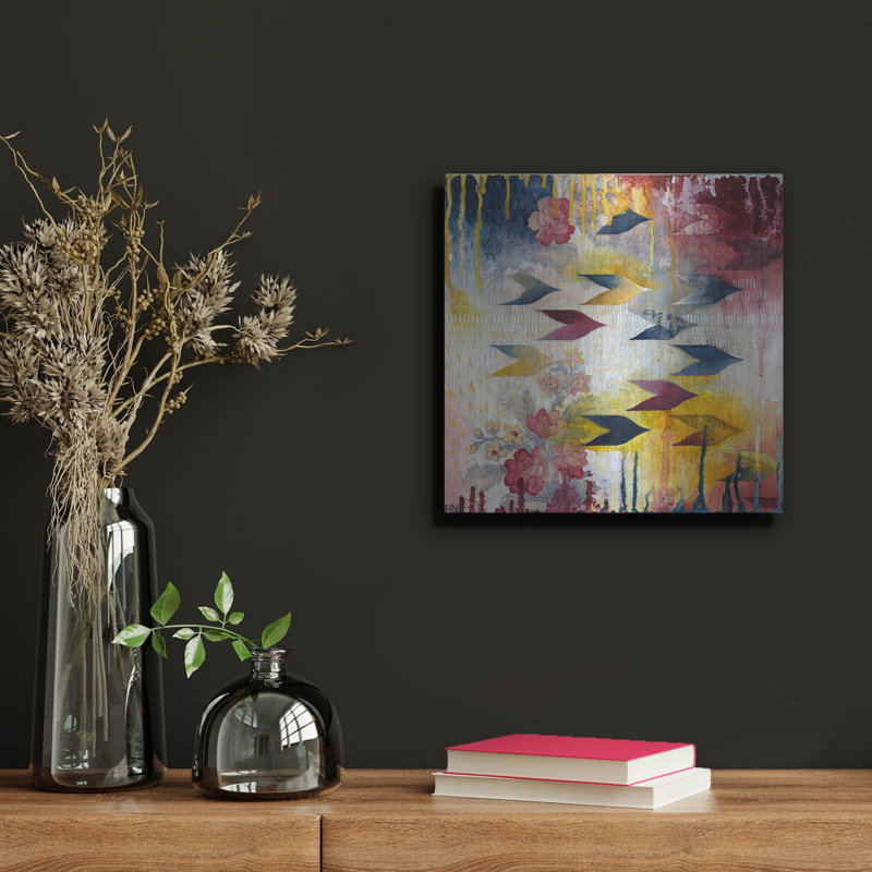 «Orpheus» par Heather Noel Robinson, art mural en métal, 12 po x 12 po, H 12 po x l 12 po