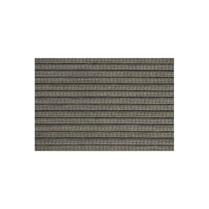 Waves Wool Striped Area Rug, Rectangle 5'7" x 7'10"