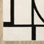 Tapis ivoire / noir moderne Hennings-1938255020