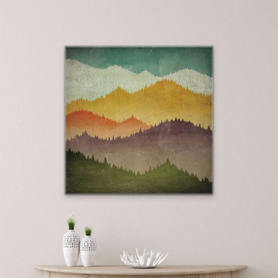 «Mountain View» par Ryan Fowler - peinture sur toile sans cadre