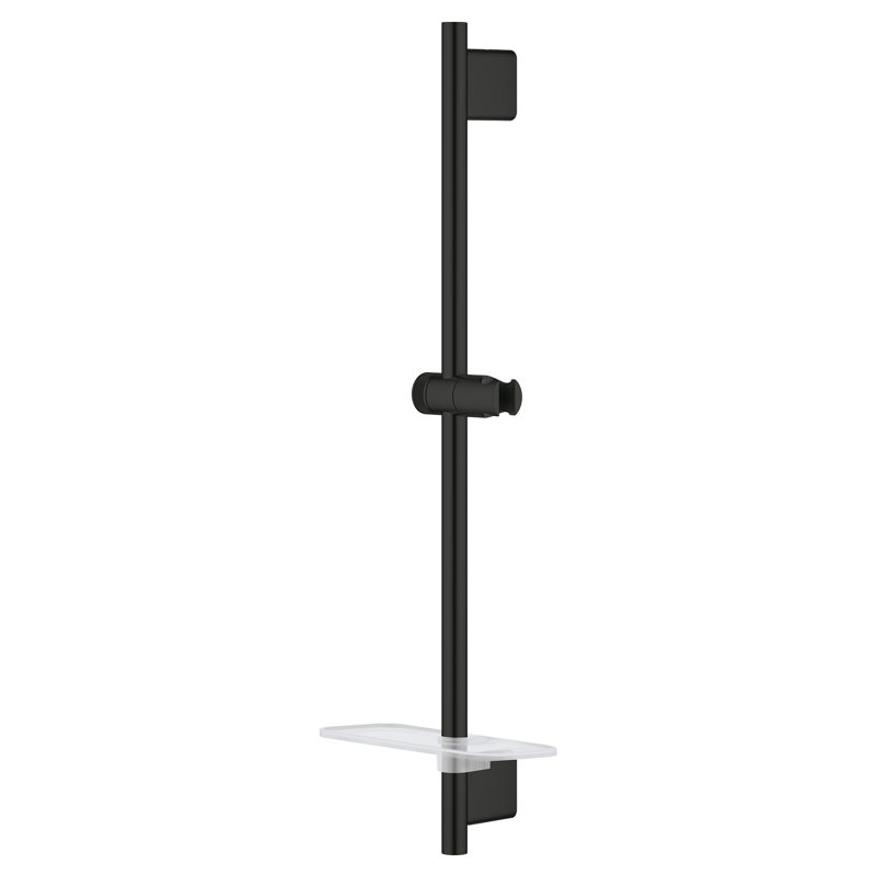 266022430 Rainshower 24-Inch Slide Bar with Adjustable Handheld Shower Head Holder, Matte Black