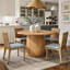 Solid Wood Round Pedestal Dining Table-908349810