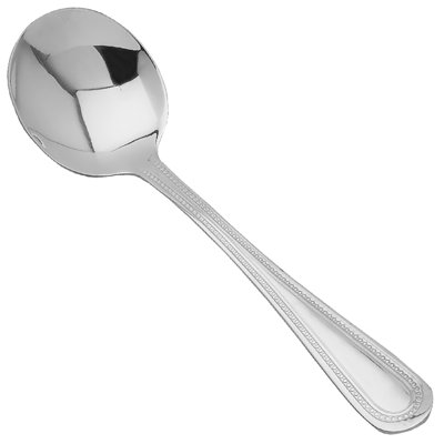 Beads Bouillon Spoons by Delco (18/0)