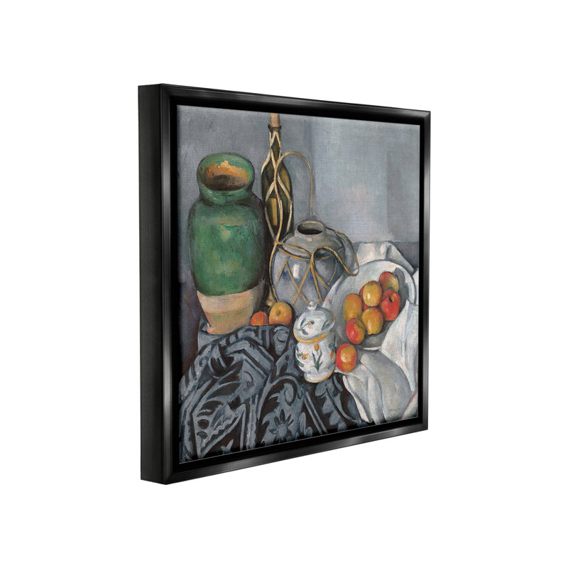 «Classic Style Still Life» par Stellar Design Studio sur toile, Cadre flottant noir de jais, H 25 po x l 25 po