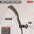 Universal Showering Components Shower Head with H2okinetic Technology-17040617