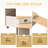 78.8" Rolling Kitchen Island With 3-Stage Extendable Dining Table (Seats 6-8), Built-In Power Outlet, Ample Storage Drawers & Cabinets, Mobile On Wheels - High-Density MDF, Easy Assembly