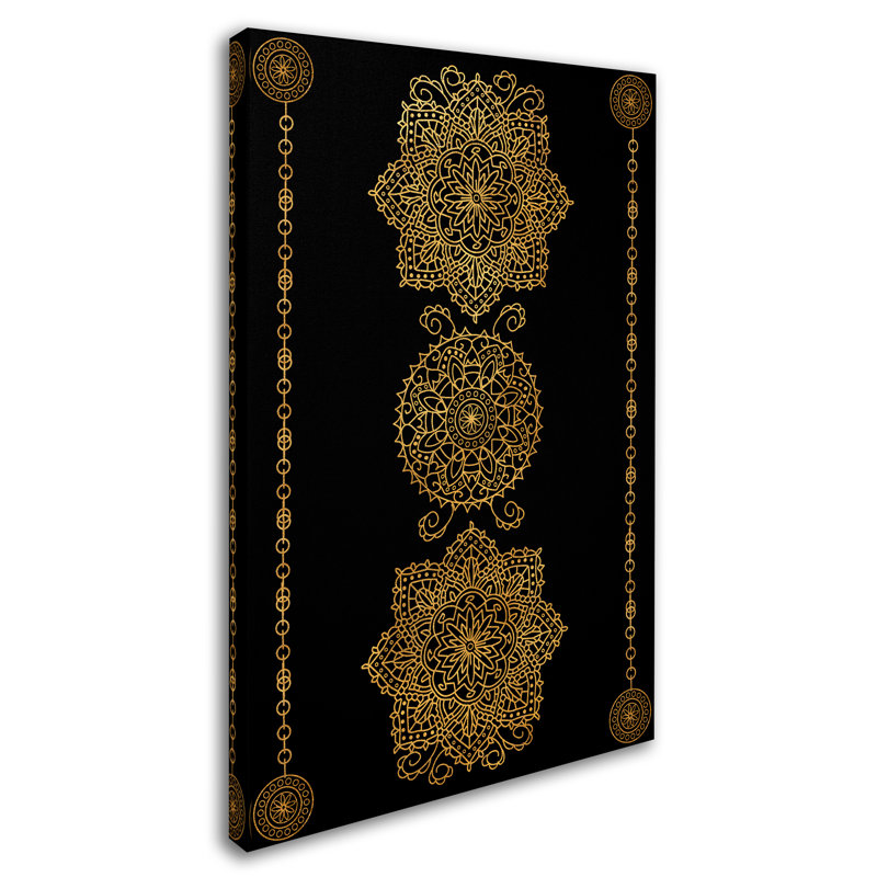 « gold médailles », reproduction d’impression sur toile tendue, H 47 po x l 30 po x P 2 po