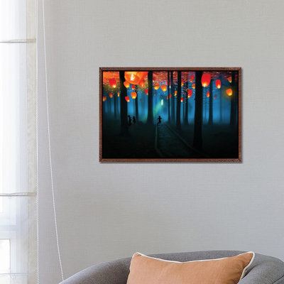 They Came At Night by David Loblaw - Print on Canvas