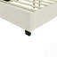 Grand lit plateforme tapissier avec grande tête de lit-358524644