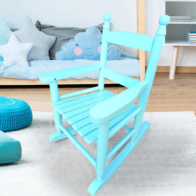 Fauteuil à bascule Ethelyn Blue