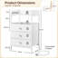 40cm W Iron Bedside Table-2142015976