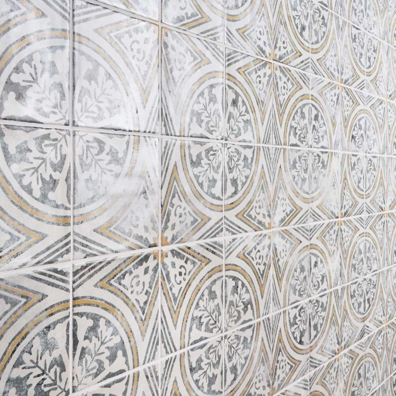 Paula Purroy Talia 5x5 Matte Ceramic Tile, Agusti