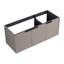 Meuble-lavabo mural 48 po et 3 portes à fermeture en douceur, emballage KD-130836245
