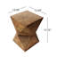 Table d'appoint en béton attrayante avec texture abstraite - décor léger d'apparence naturelle