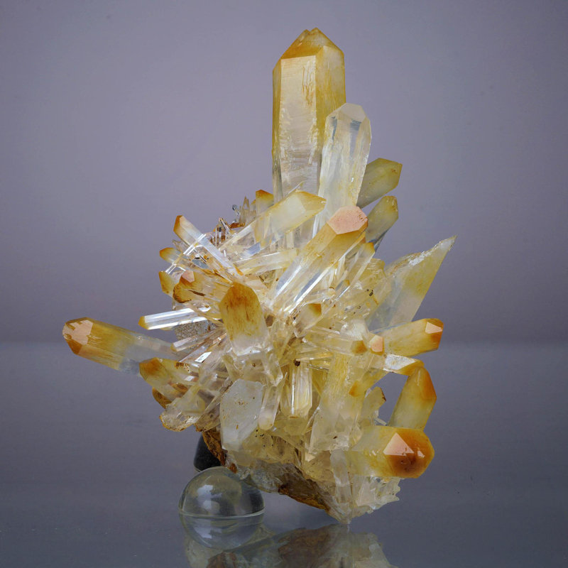 Quartz avec halloyite (quartz de manguier naturel) de la Colombie - 189 grammes