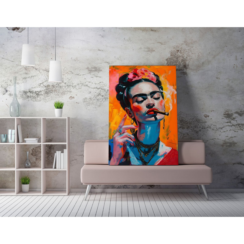Stylish Decorative Canvas Painting, 19.7 x 27.6 Inches | High-Quality 50% Cotton / 50% Polyester with Digital Printing | Sturdy Wooden Frame (0.8 x 0.8 Inches) | Perfect for Living Room, Bedroom, or Office Decor
