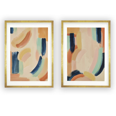 The Rachael Duo - 2 Piece Single Picture Frame Art Prints Set