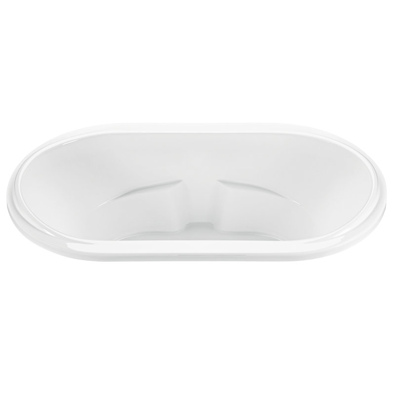 MTI Solutions 71.25" Whirlpool Bathtub, White