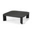 Noah - Table basse carrée moderne brun foncé
