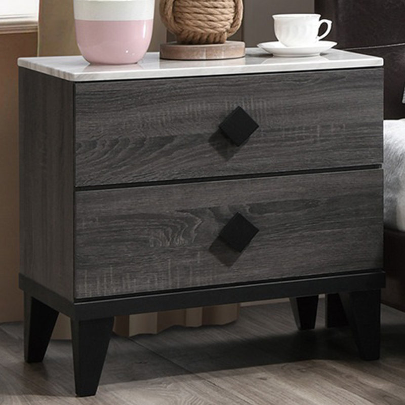 23'' W Nightstand, Gray