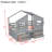 Funny Roof House Bed With Storage Drawers and Safety Guardrails-862486737