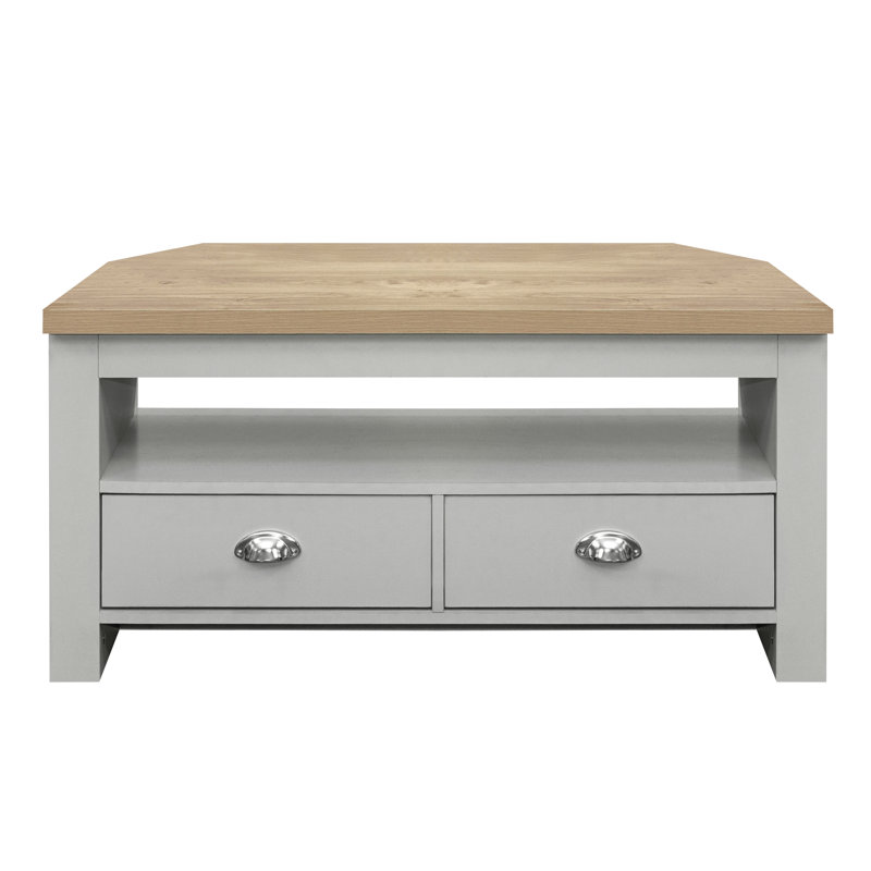 Napanoch TV Stand for TVs up to 42", Grey/Oak