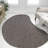 Ollin Modern Rustic Organic Curve Brown Indoor/Outdoor Rug-947370375