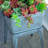 20.5x20.5x21" Metal Elevated Planter