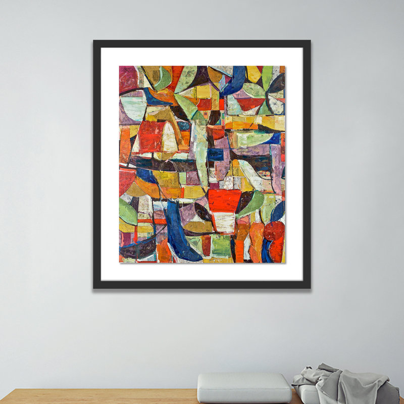 Secret Incantations Painting by Brad Ellis, Black, 40" H x 35" W x 2.5" D