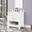 Dilkhush 31" Single Bathroom Vanity with Carrara White Quartz Top, Sink & Backsplash, Pre-Assembled-369553695-369553688