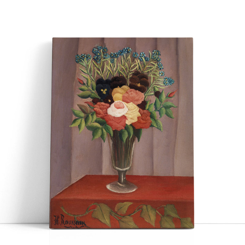 Bouquet de fleurs, 1909-1910, reproduction d'art sur toile, H 24 po x l 18 po