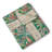 Greenland Home Fashions Kaia Botanical Reversible Brushed Microfiber Throw Blanket, 50 x 60 Inches