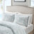Duvet Cover Mini Set White Full/Queen