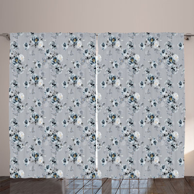 Semi Sheer Curtain Pair