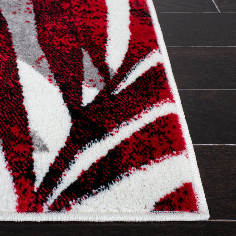 Forand Performance Floral Rug, Rectangle 6' x 9'