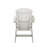 Dark Gray Adirondack Chair – Sturdy HDPE Poly Lumber For Poolside, Patio, And Garden Relaxation-265535321