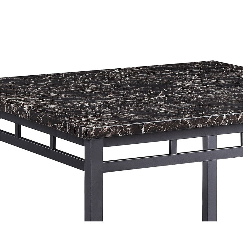 Mobilier de salle à manger 5 pièces à hauteur de comptoir 5 pièces