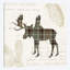 «Plaid Lodge, Tan IV», impression sur toile-31861361-73440496-73440497
