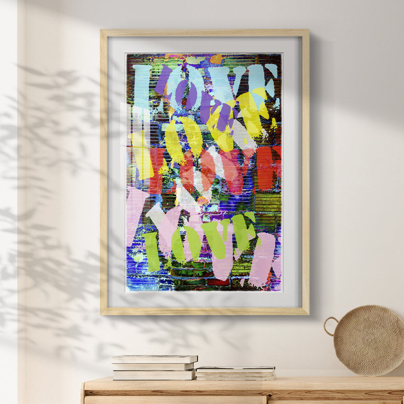 Mint Reflection II - Toile tendue avec châssis, H 28,5 po x l 20,5 po, Naturel