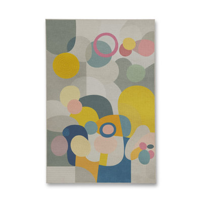 Tapis beige tissé à l'envers Mosso