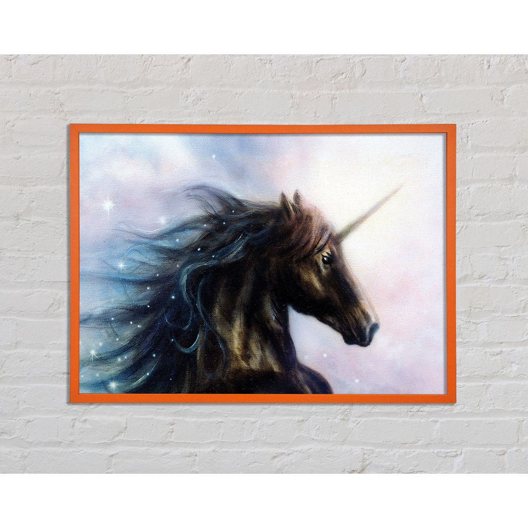 Gadd Stunning Unicorn Beauty - Einzelner Bilderrahmen Kunstdrucke