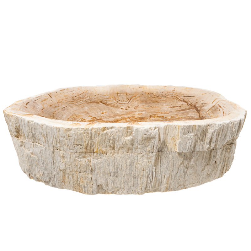 Novatto 17'' Natural Stone Specialty Bathroom Sink